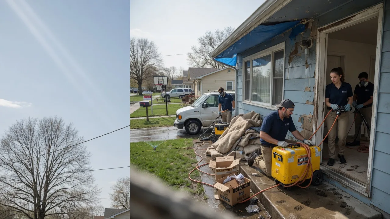 Basement Flood Cleanup in Hoehne, CO near me